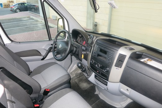 פולקסווגן קראפטר - תא הנוסעים